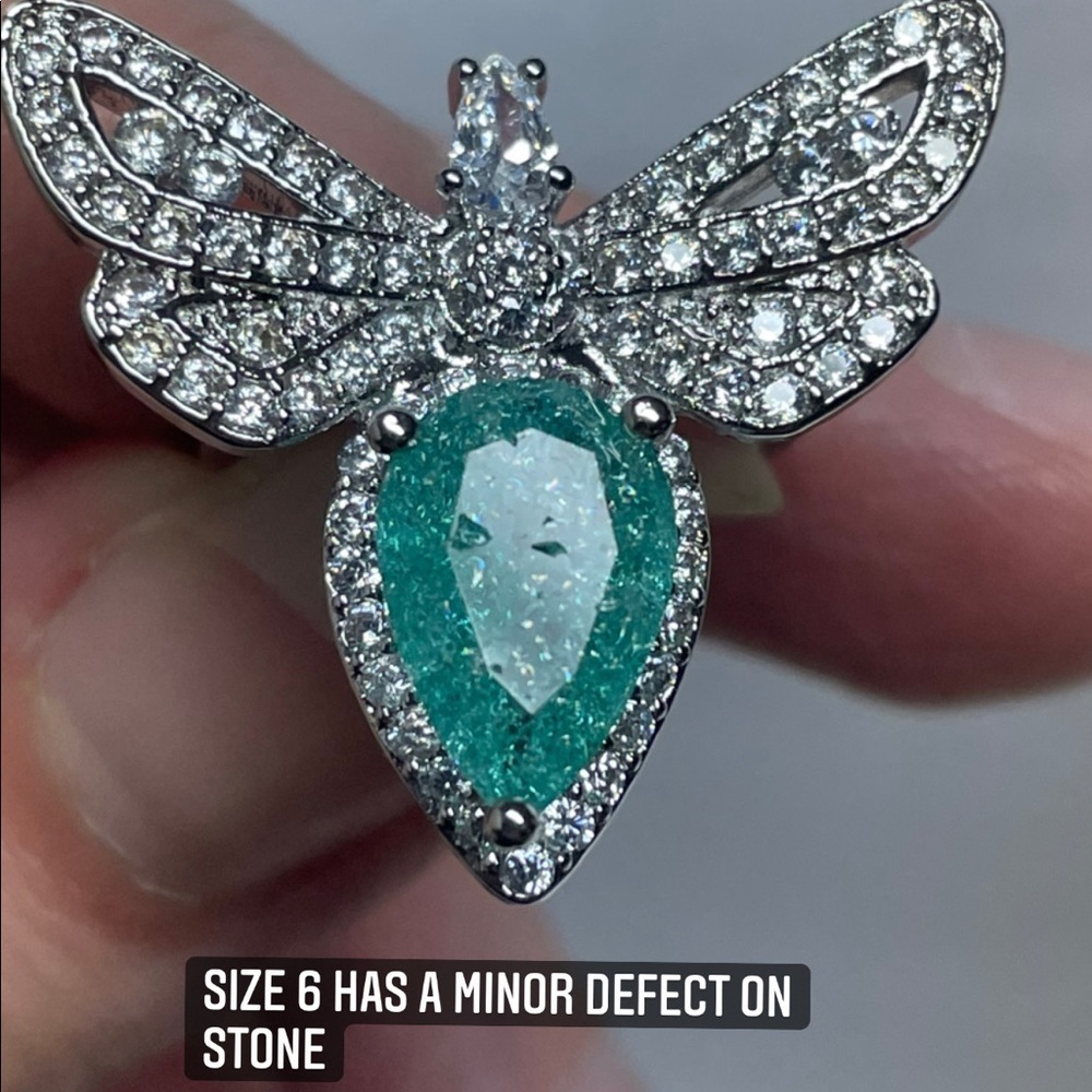 Dragonfly statement ring - Picture 13 of 14